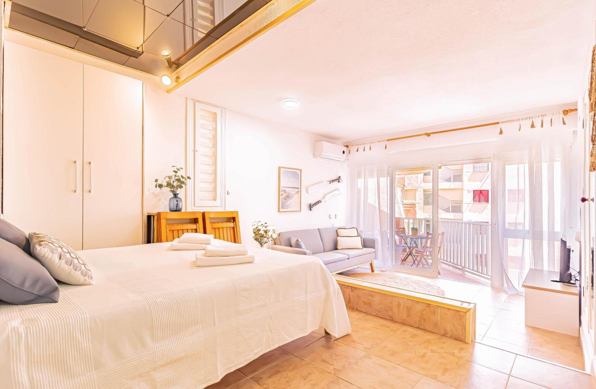 Apartamento La Pecera - La Manga Del Mar Menor - Edificio Monaco - Kilometro 7 - Cama Plegable Y Sofa-Cama Exterior foto