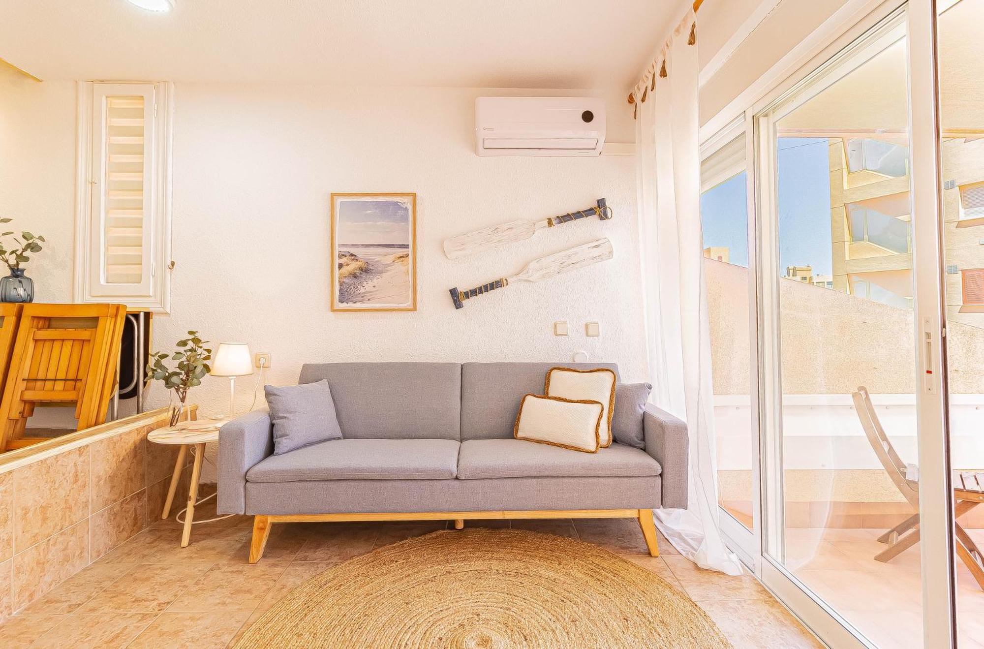 Apartamento La Pecera - La Manga Del Mar Menor - Edificio Monaco - Kilometro 7 - Cama Plegable Y Sofa-Cama Exterior foto