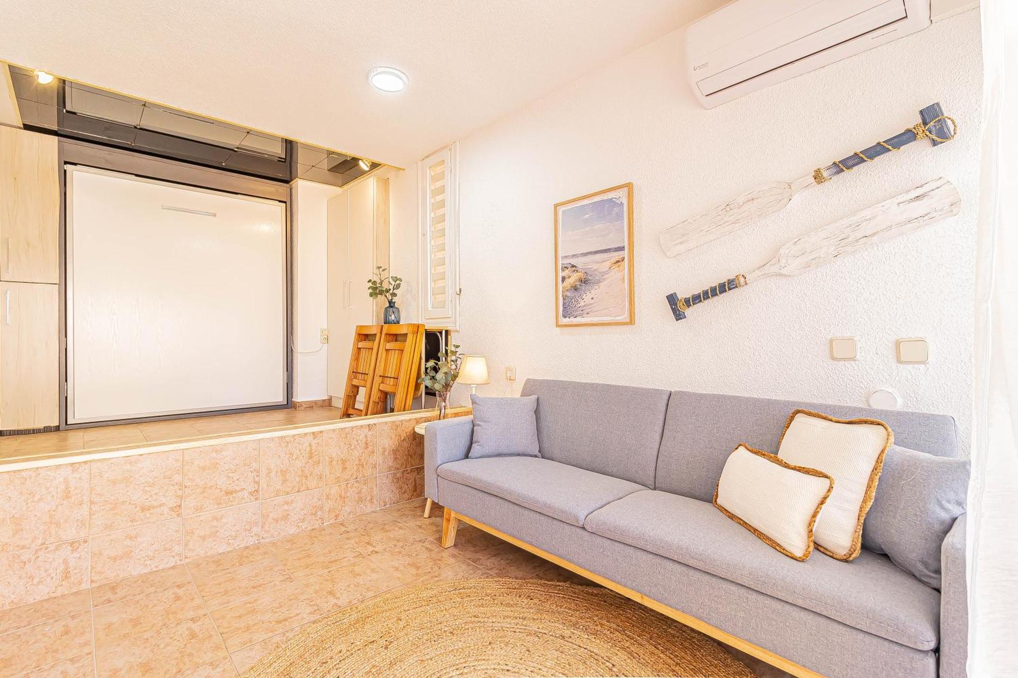 Apartamento La Pecera - La Manga Del Mar Menor - Edificio Monaco - Kilometro 7 - Cama Plegable Y Sofa-Cama Exterior foto