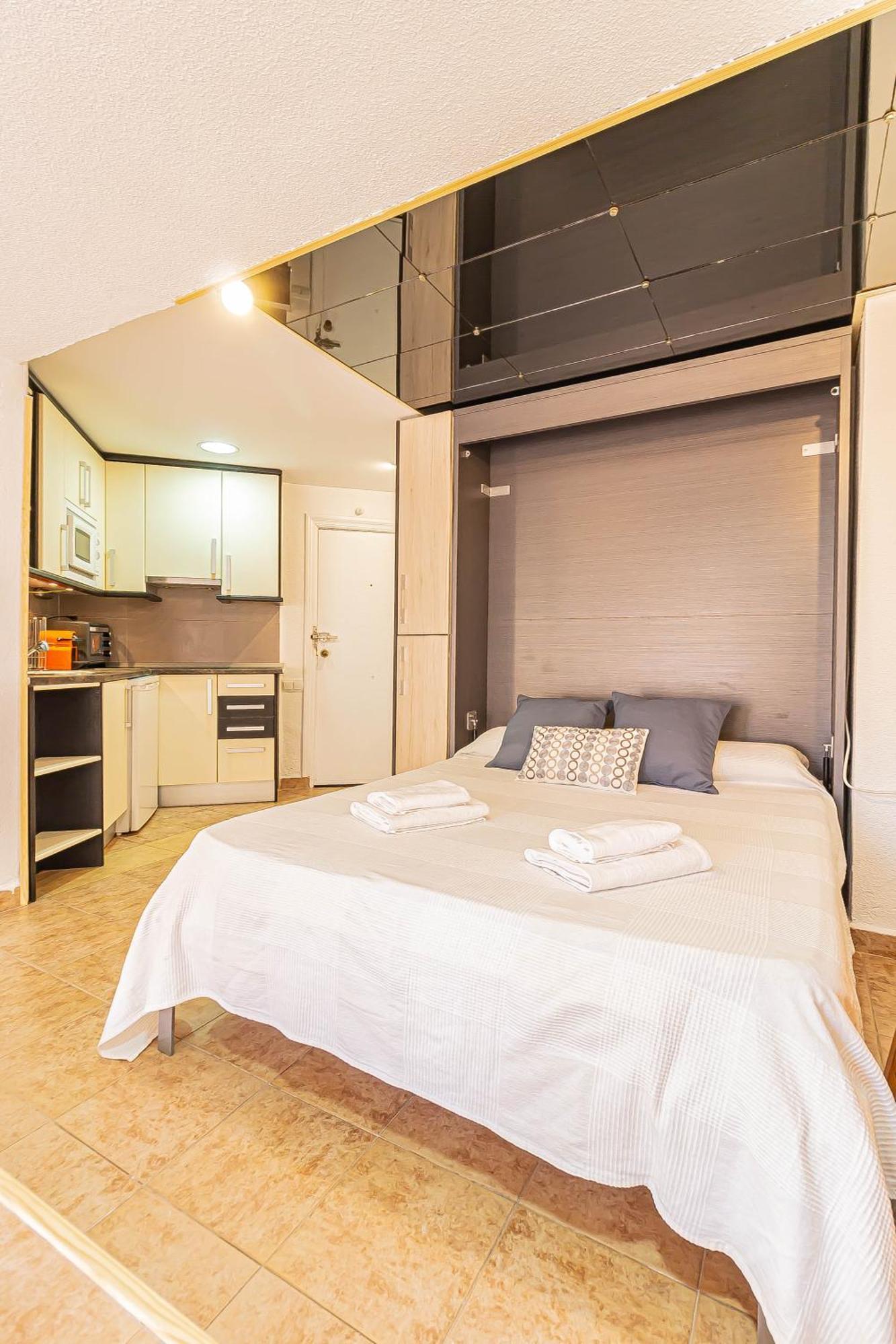 Apartamento La Pecera - La Manga Del Mar Menor - Edificio Monaco - Kilometro 7 - Cama Plegable Y Sofa-Cama Exterior foto
