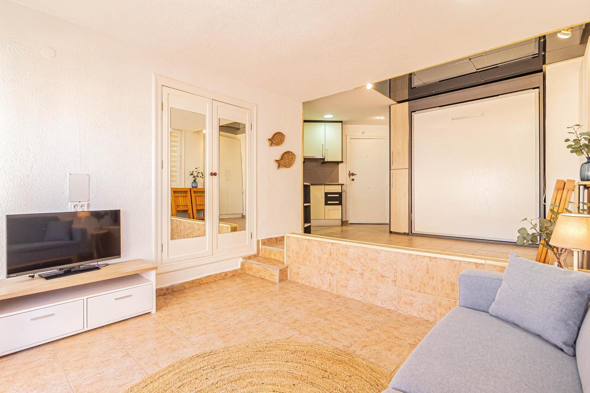 Apartamento La Pecera - La Manga Del Mar Menor - Edificio Monaco - Kilometro 7 - Cama Plegable Y Sofa-Cama Exterior foto
