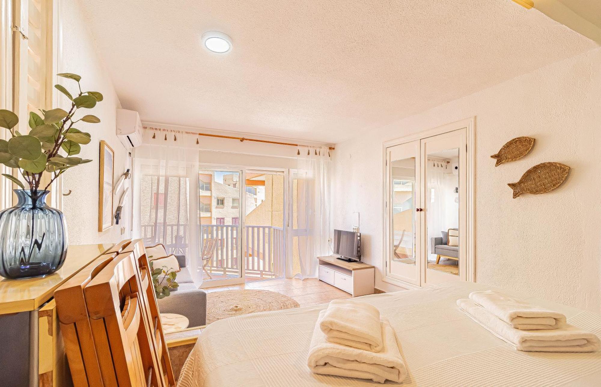 Apartamento La Pecera - La Manga Del Mar Menor - Edificio Monaco - Kilometro 7 - Cama Plegable Y Sofa-Cama Exterior foto
