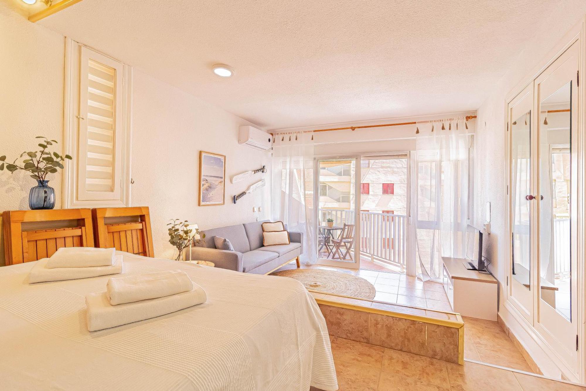 Apartamento La Pecera - La Manga Del Mar Menor - Edificio Monaco - Kilometro 7 - Cama Plegable Y Sofa-Cama Exterior foto